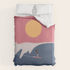 Cat Landscape 91 Duvet Cover Gallery Image 6