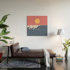 Cat Landscape 91 Wood Wall Art Gallery Image 2