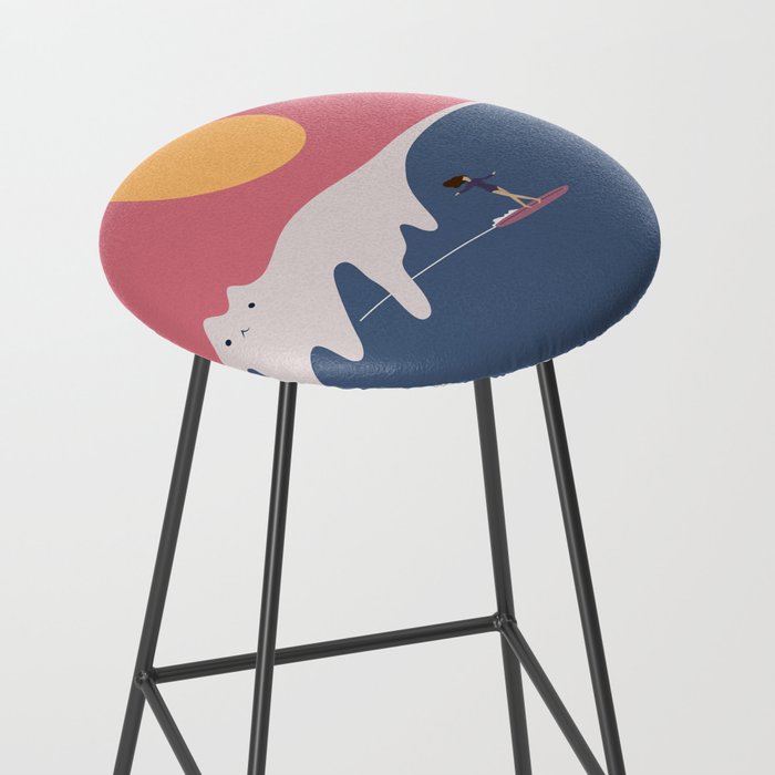 Cat Landscape 91 Stool Gallery Image 2