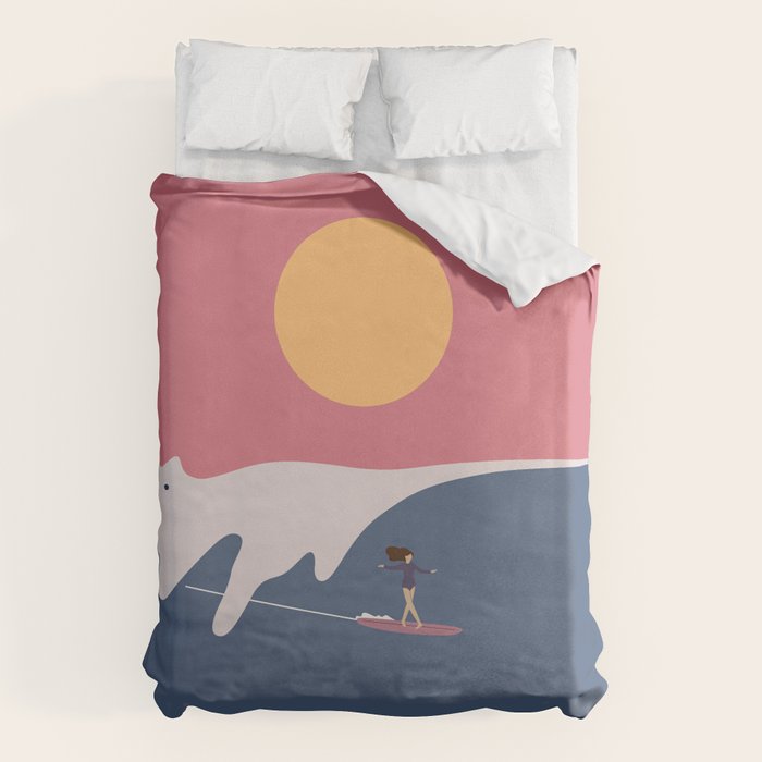 Cat Landscape 91 Duvet Cover Gallery Image 1