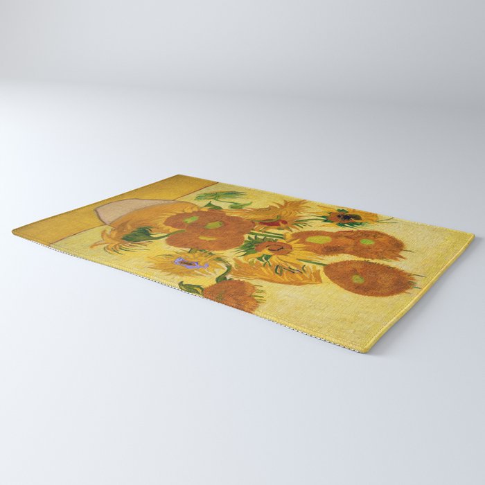 Sunflowers by Van Gogh Rug Gallery Image 3
