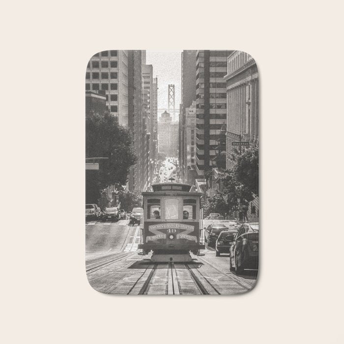 San Francisco Cable Car Bath Mat Gallery Image 1
