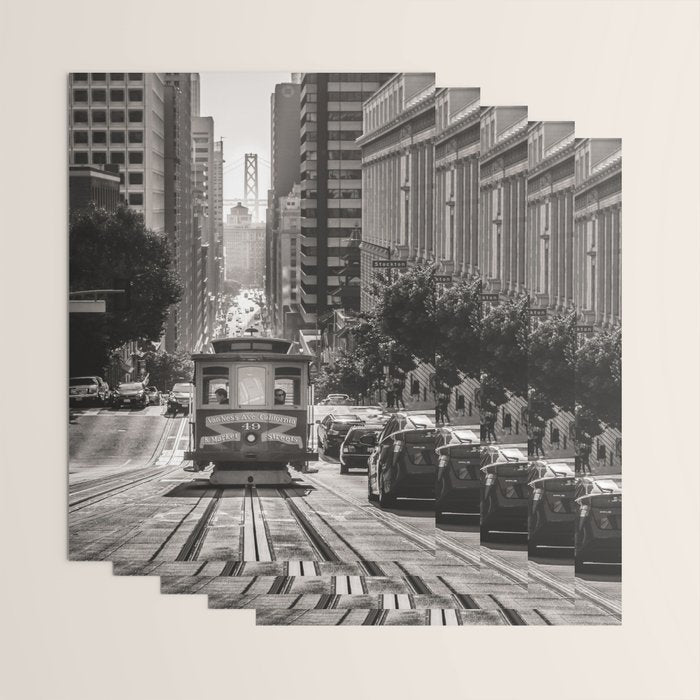 San Francisco Cable Car Wrapping Paper Gallery Image 3