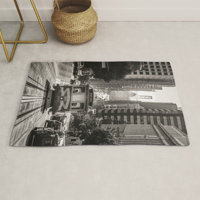 San Francisco Cable Car Rug Gallery Image 1