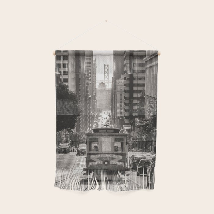 San Francisco Cable Car Wall Hanging Gallery Image 1