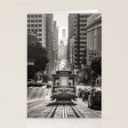 San Francisco Cable Car Stationery Card Gallery Image 2