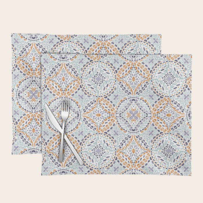 Artsy Leaf Symphony Placemat Gallery Image 1