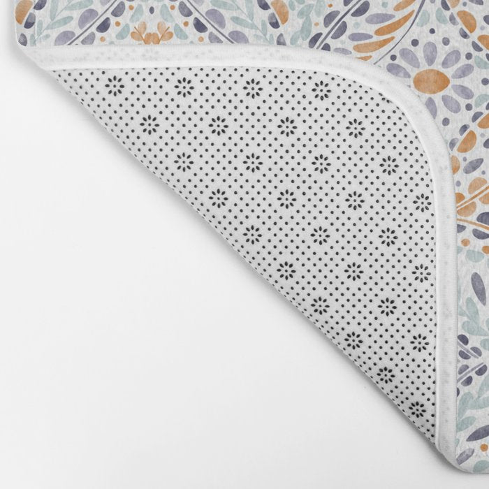 Artsy Leaf Symphony Bath Mat Gallery Image 2