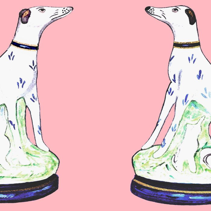 STAFFORDSHIRE GREYHOUND TWINS Coffee Mug Gallery Image 2