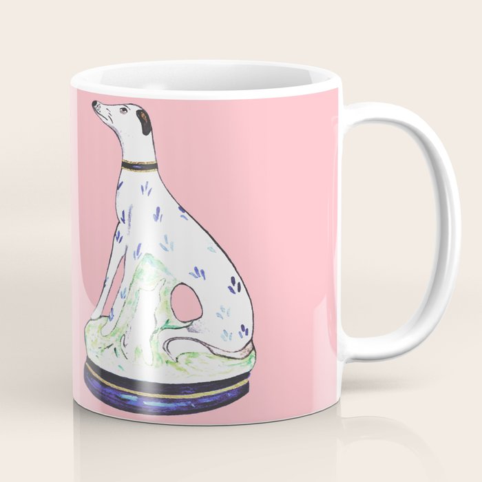 STAFFORDSHIRE GREYHOUND TWINS Coffee Mug Gallery Image 1