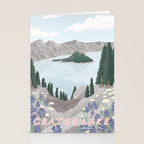 Crater Lake National Park, Oregon Stationery Card Gallery Image 2