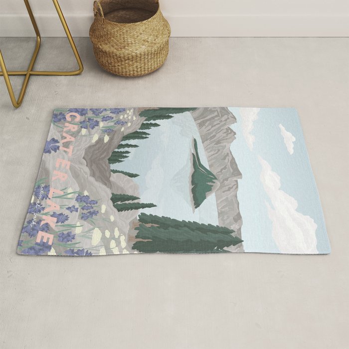 Crater Lake National Park, Oregon Rug Gallery Image 1