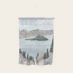 Crater Lake National Park, Oregon Wall Hanging Gallery Image 1