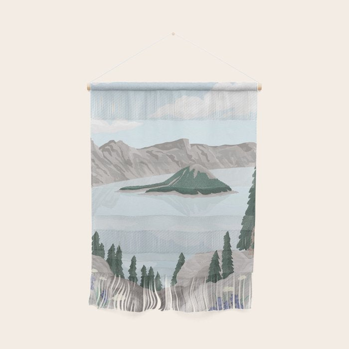 Crater Lake National Park, Oregon Wall Hanging Gallery Image 1