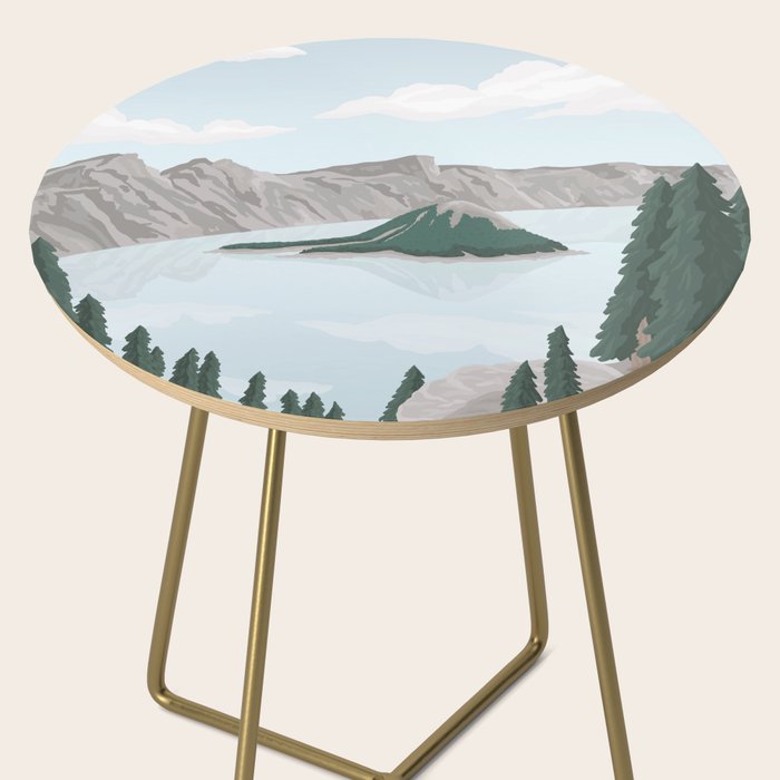 Crater Lake National Park, Oregon Side Table Gallery Image 2