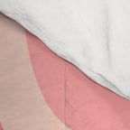 Palm Springs Midcentury Modern Abstract Pattern in Pink Comforter Gallery Image 4