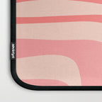 Palm Springs Midcentury Modern Abstract Pattern in Pink Laptop Sleeve Gallery Image 3