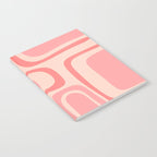 Palm Springs Midcentury Modern Abstract Pattern in Pink Notebook Gallery Image 2