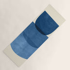 Abstract Shapes 37-Blue Yoga Mat Gallery Image 1