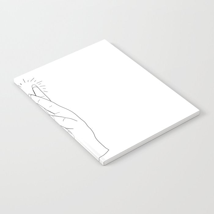 Fingers Crossed Notebook Gallery Image 1