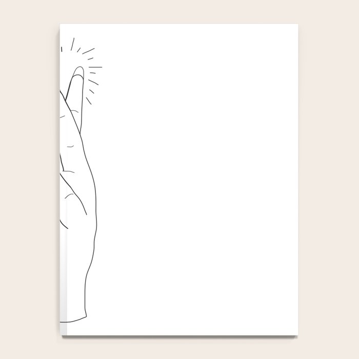 Fingers Crossed Notebook Gallery Image 4