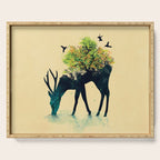 Watering (A Life Into Itself) Serving Tray Gallery Image 1