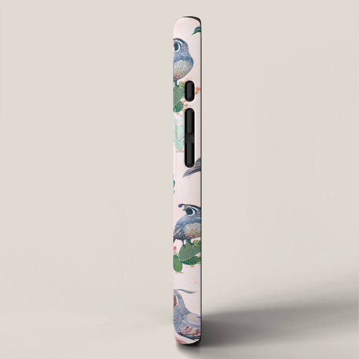Cactus Quail  iPhone Case Gallery Image 2