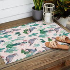 Cactus Quail  Outdoor Rug Gallery Image 2