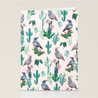 Cactus Quail  Stationery Card Gallery Image 2