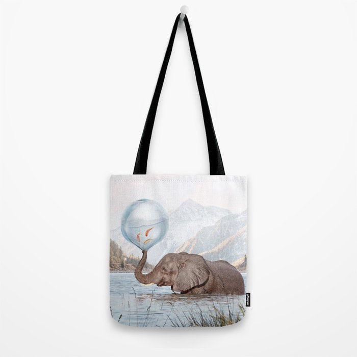 In a Bubble Tote Bag Gallery Image 2