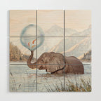 In a Bubble Wood Wall Art Gallery Image 1