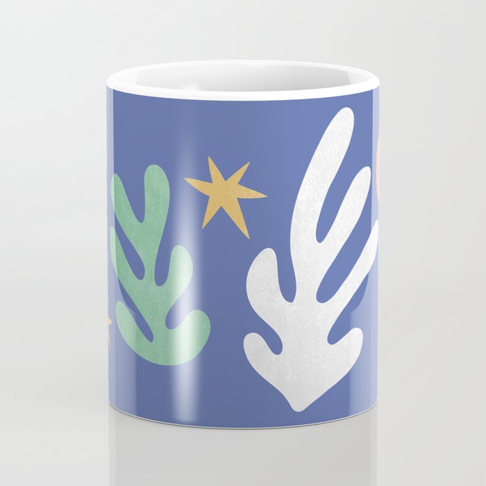 Inspired by Matisse - Seagrass and Sun 1-2  Coffee Mug Gallery Image 4