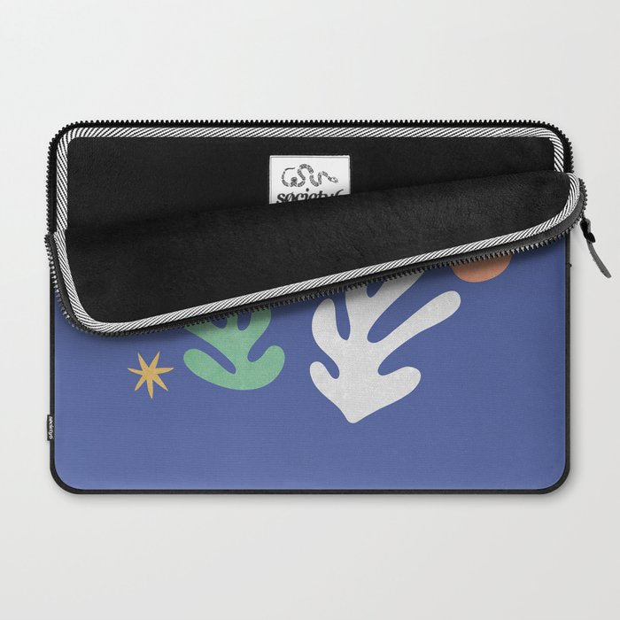 Inspired by Matisse - Seagrass and Sun 1-2  Laptop Sleeve Gallery Image 2