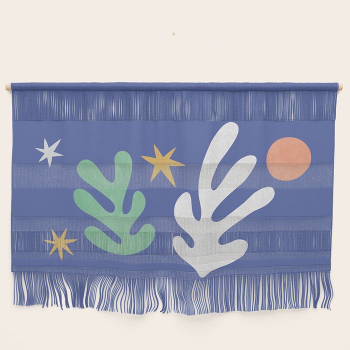 Inspired by Matisse - Seagrass and Sun 1-2  Wall Hanging Gallery Image 1