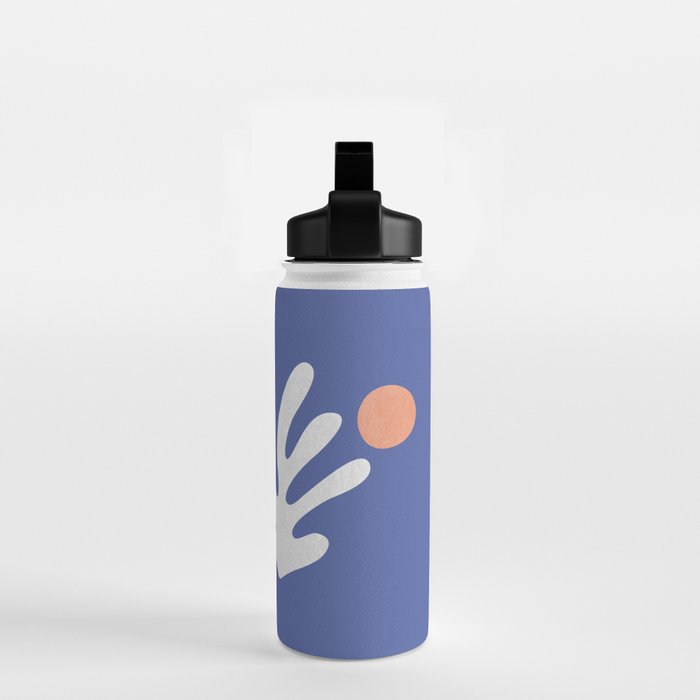 Inspired by Matisse - Seagrass and Sun 1-2  Water Bottle Gallery Image 2