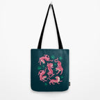 Night Race: Pink Tiger Edition Tote Bag Gallery Image 2