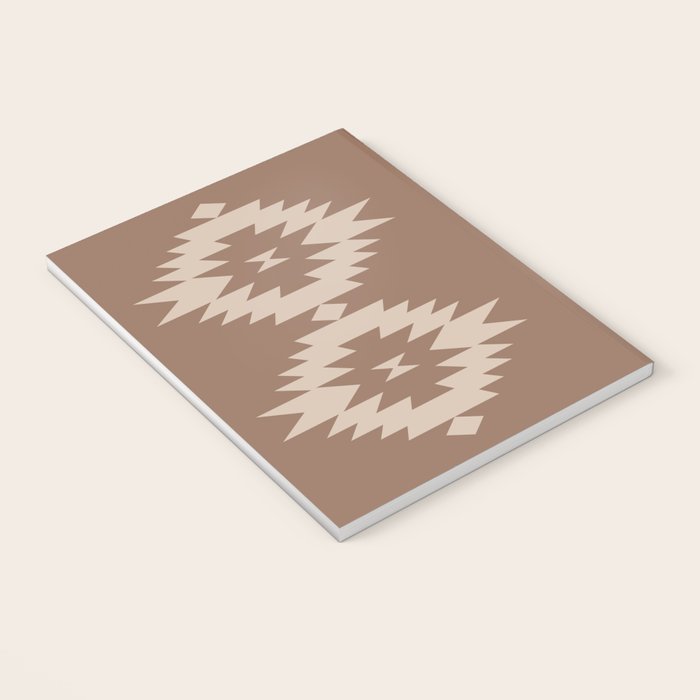 Southwestern Minimalism XXV - Coffee Creme Notebook Gallery Image 3