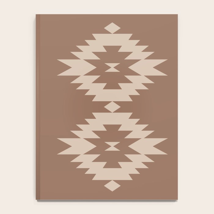 Southwestern Minimalism XXV - Coffee Creme Notebook Gallery Image 4