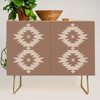 Southwestern Minimalism XXV - Coffee Creme Credenza Gallery Image 1