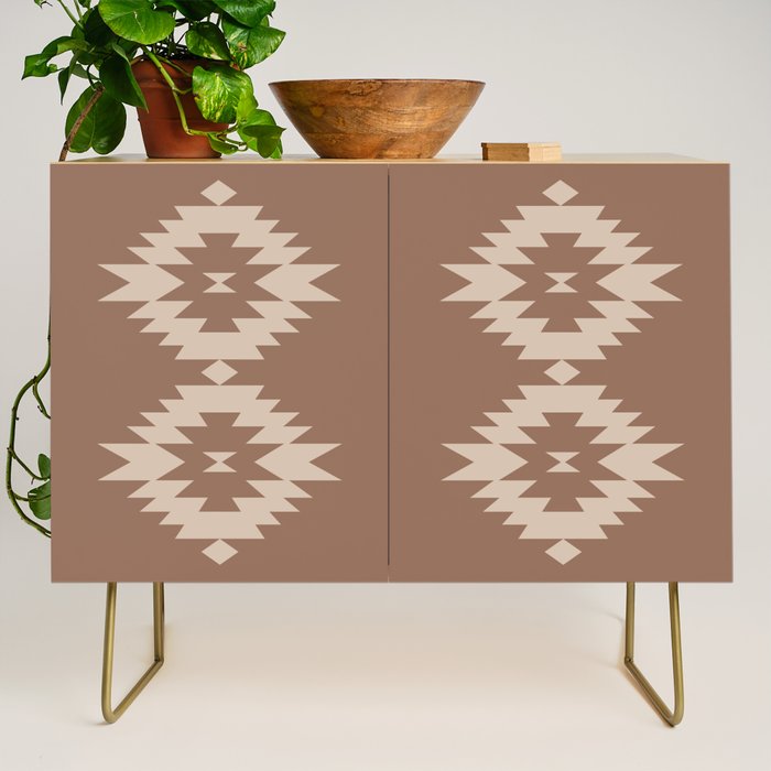 Southwestern Minimalism XXV - Coffee Creme Credenza Gallery Image 1