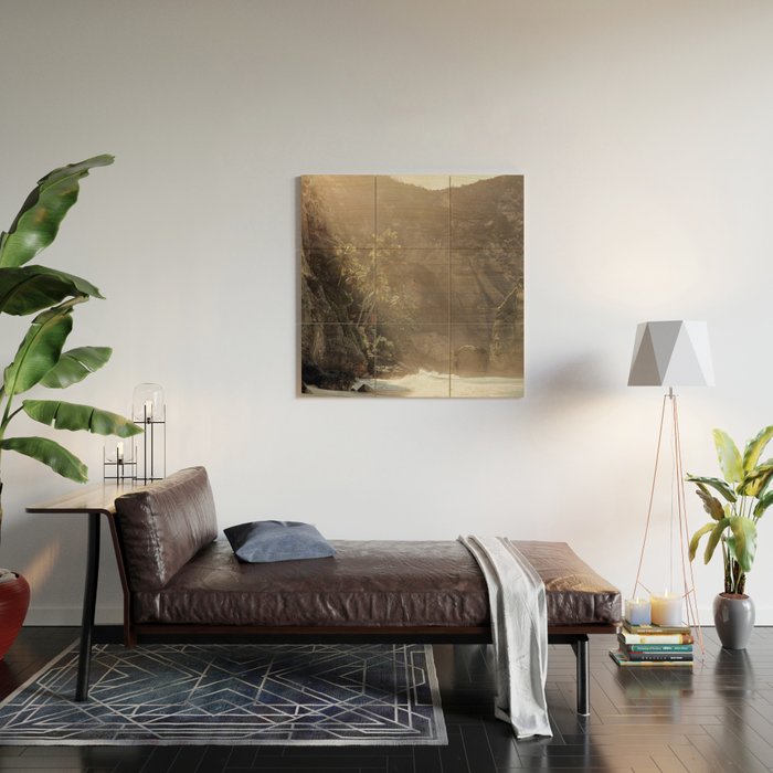 Tropical Bali Beach Photo | Diamond Beach Nusa Penida Island Print | Indonesia Travel Photography Wood Wall Art Gallery Image 2