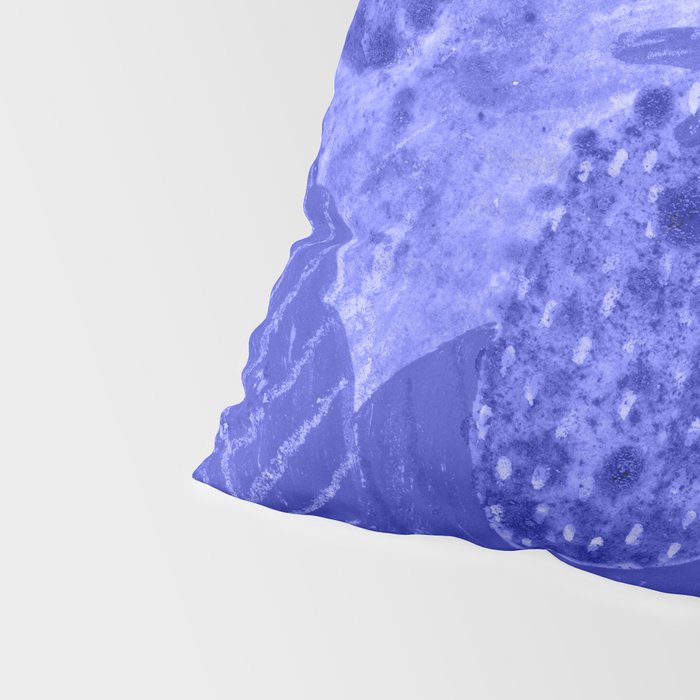 Strawberry Garden in Botanical Blue Pillow Sham Gallery Image 4