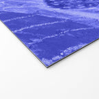 Strawberry Garden in Botanical Blue Welcome Mat Gallery Image 2