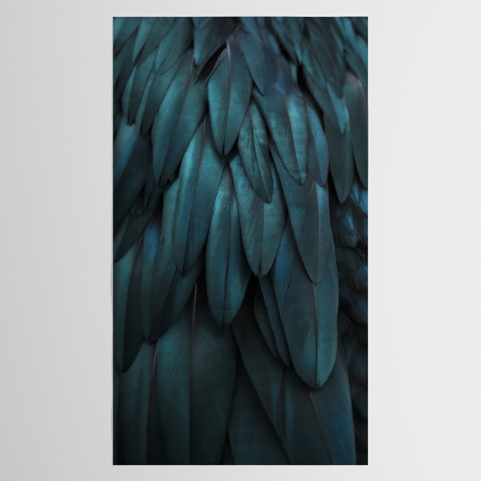 DARK FEATHERS Tablecloth Gallery Image 2