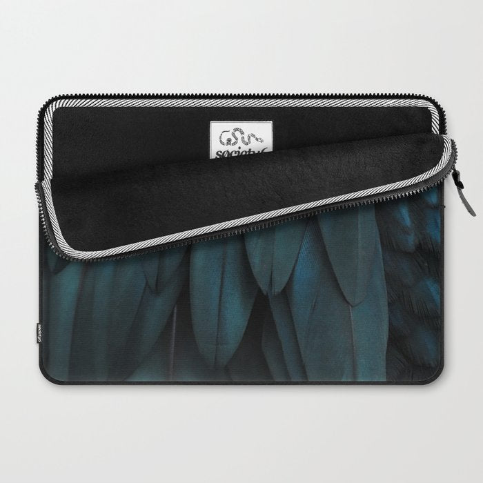 DARK FEATHERS Laptop Sleeve Gallery Image 2
