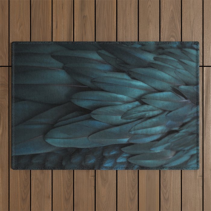 DARK FEATHERS Outdoor Rug Gallery Image 1