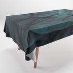 DARK FEATHERS Tablecloth Gallery Image 1