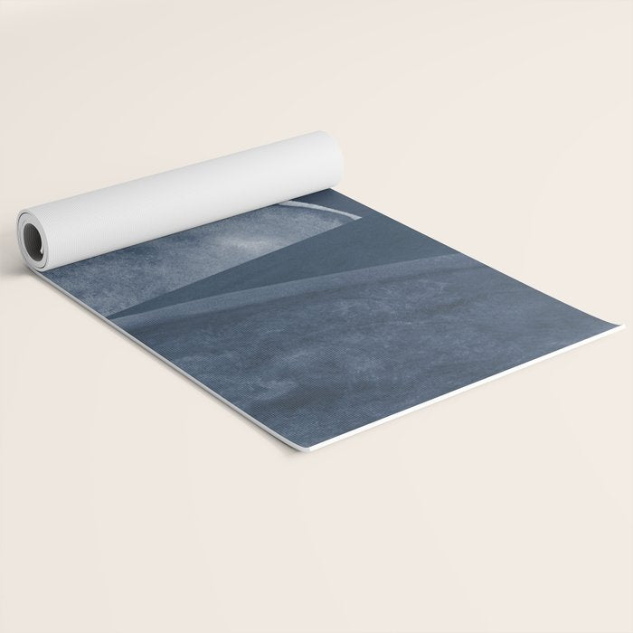 Blue Landscape Yoga Mat Gallery Image 2