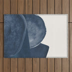 Blue Landscape Outdoor Rug Gallery Image 1