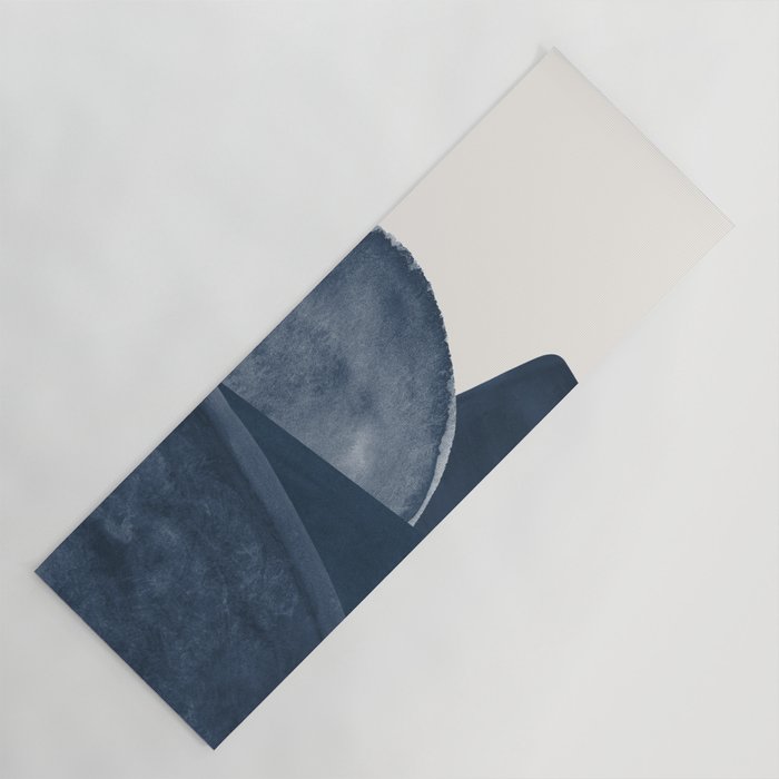 Blue Landscape Yoga Mat Gallery Image 1